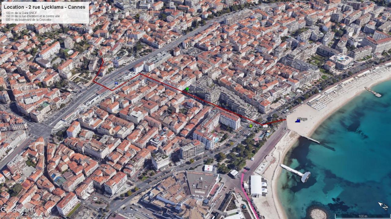 Studio En Plein Coeur De Cannes Lejlighed Eksteriør billede